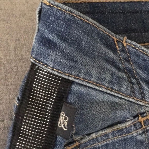 Rock & Republic embellished Jeans side stripes size 6 Berlin rn 130273 - Picture 10 of 16